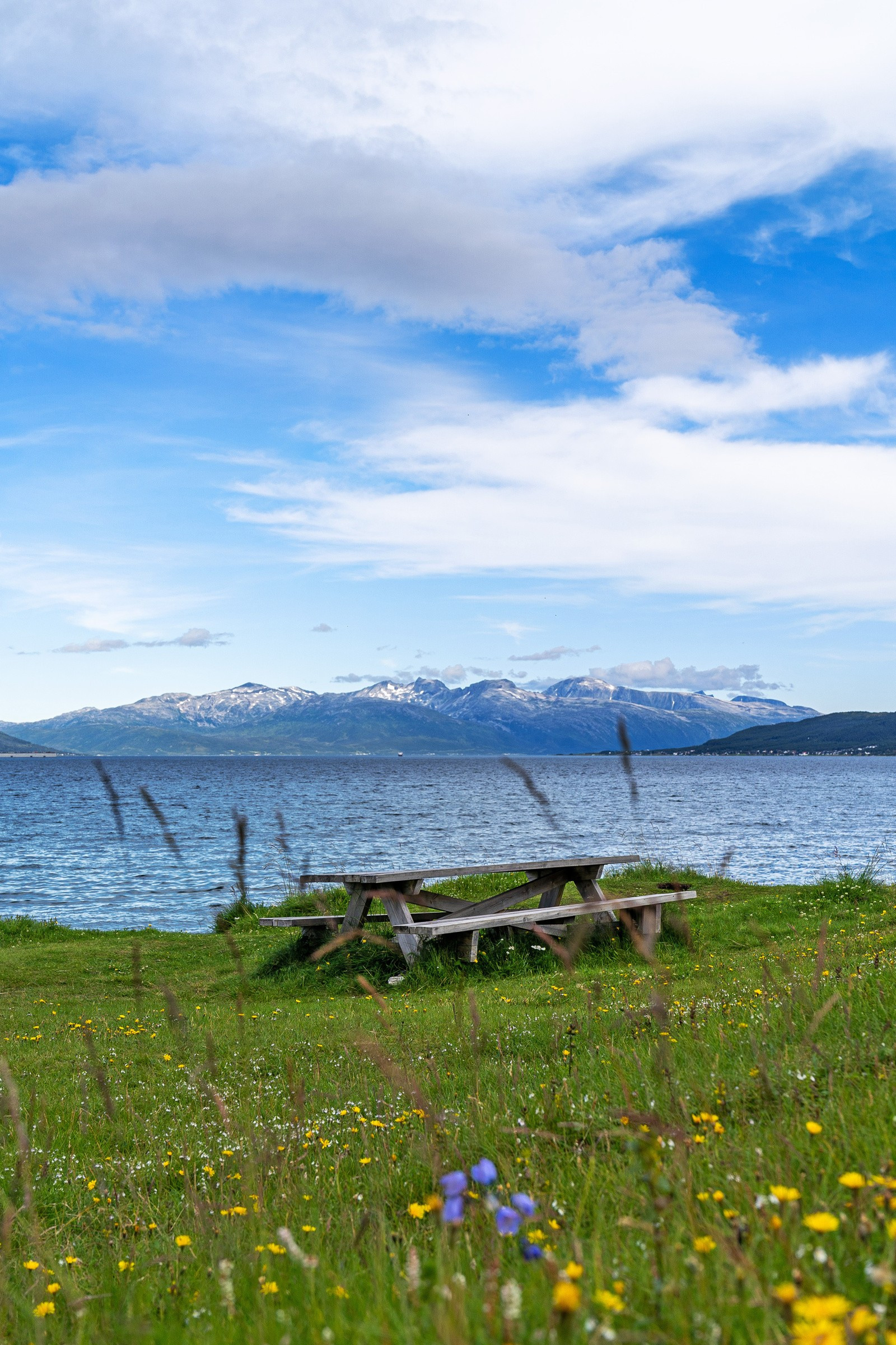 Flott strand i umiddelbar nærhet, mulighet for å grille i fine sommerdager