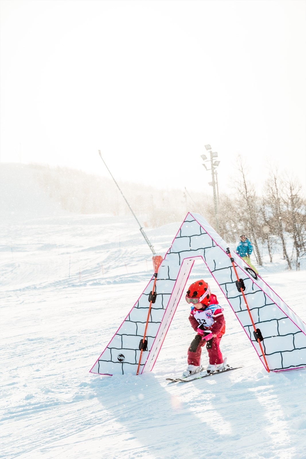 Barn på ski. Foto: Paul Lockhart - Visit Geilo Galleribilde