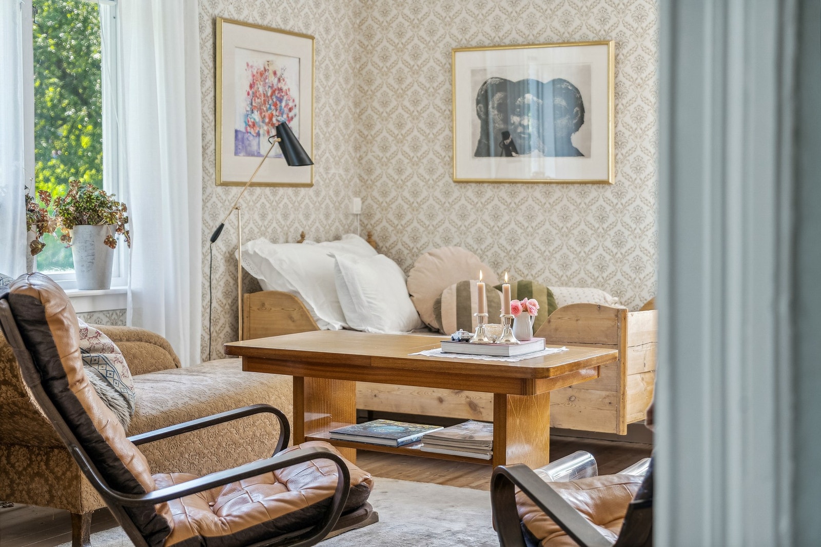 Et hjem fullt av historie, men samtidig tilrettelagt for det moderne liv. Galleribilde