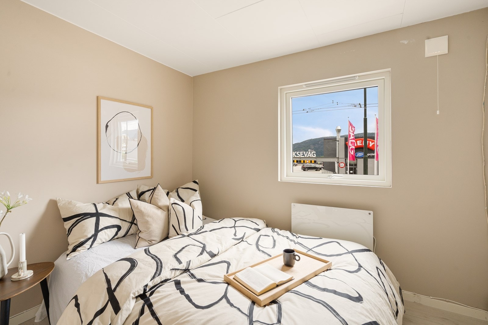 Soverom tre er målt til 6,5 kvm. Galleribilde