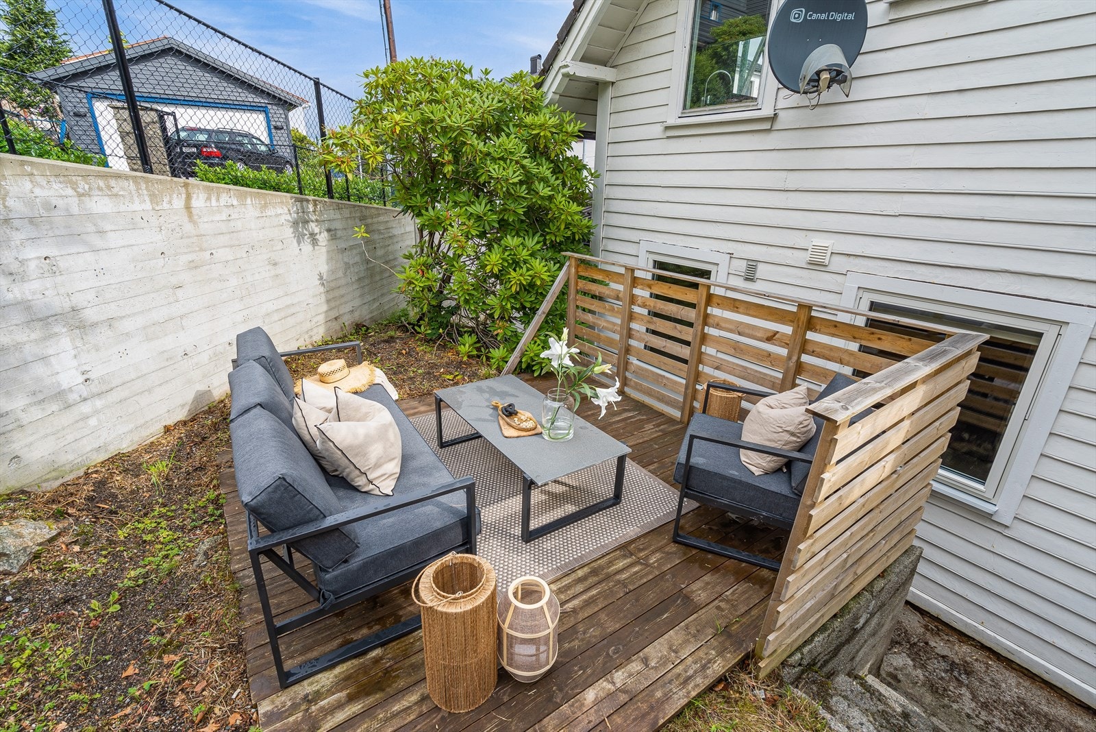 Felles uteområde. Galleribilde