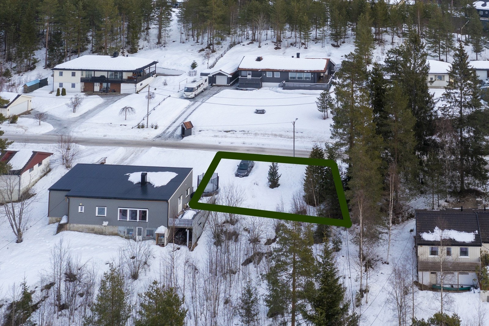 Rammetillatelsen er gitt for enebolig over to plan med integrert dobbelgarasje Galleribilde