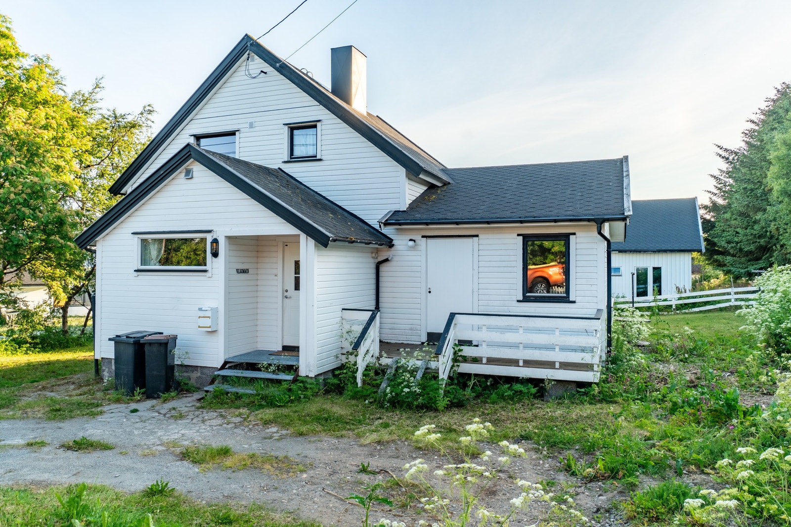 Fasade sett fra øst. Galleribilde