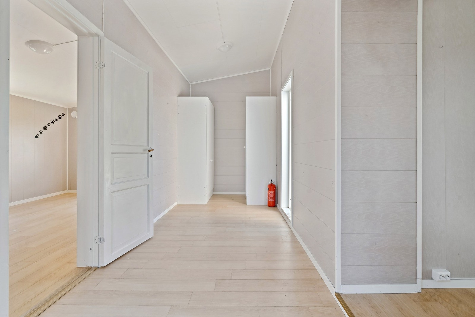 Gangen i den nye delen Galleribilde