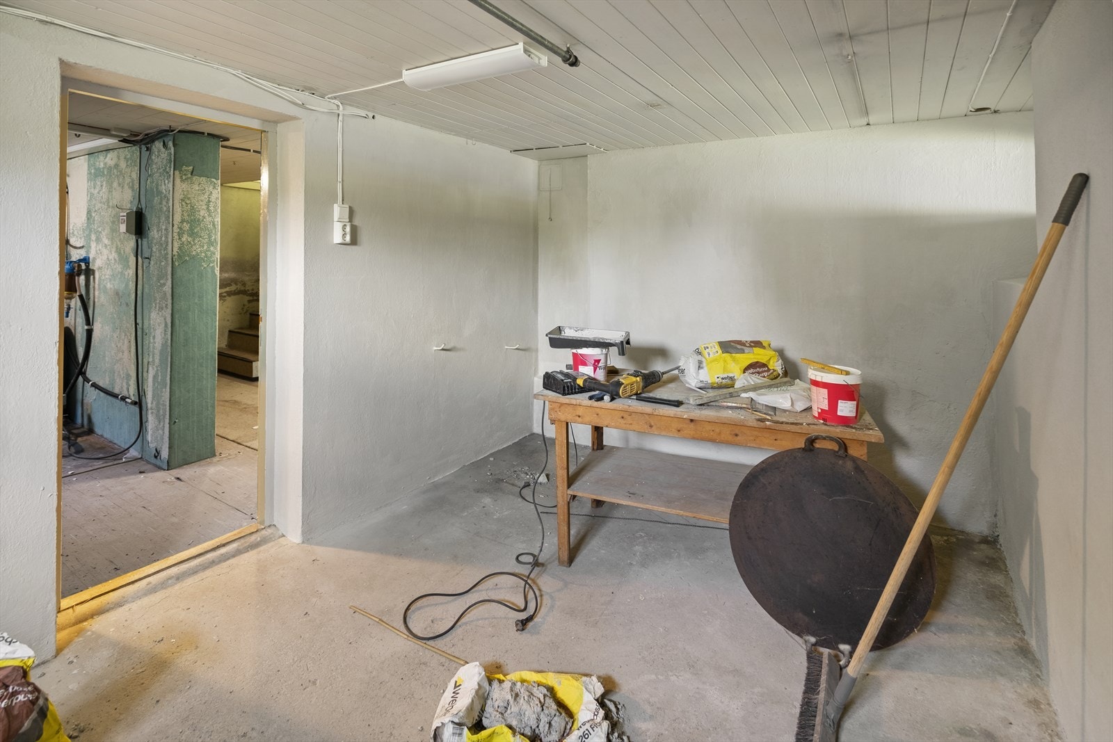 Gode muligheter for innredning som arbeidsrom. Galleribilde
