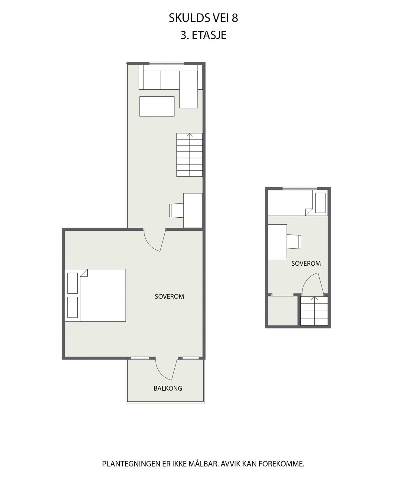 Plantegning 3. ETG Galleribilde