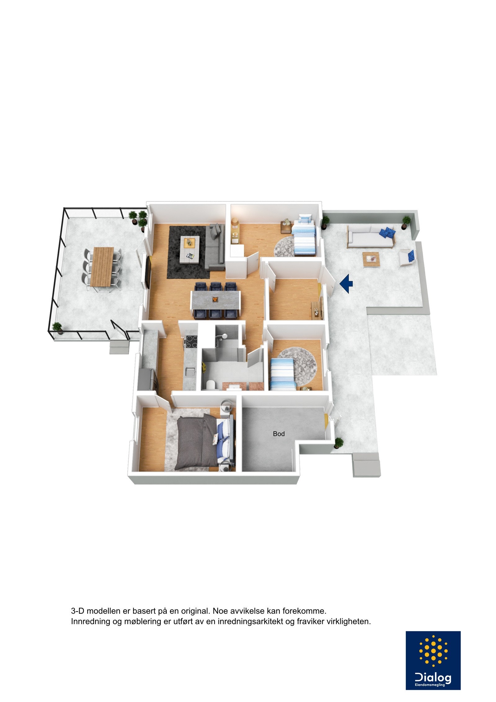 Plantegning. Galleribilde