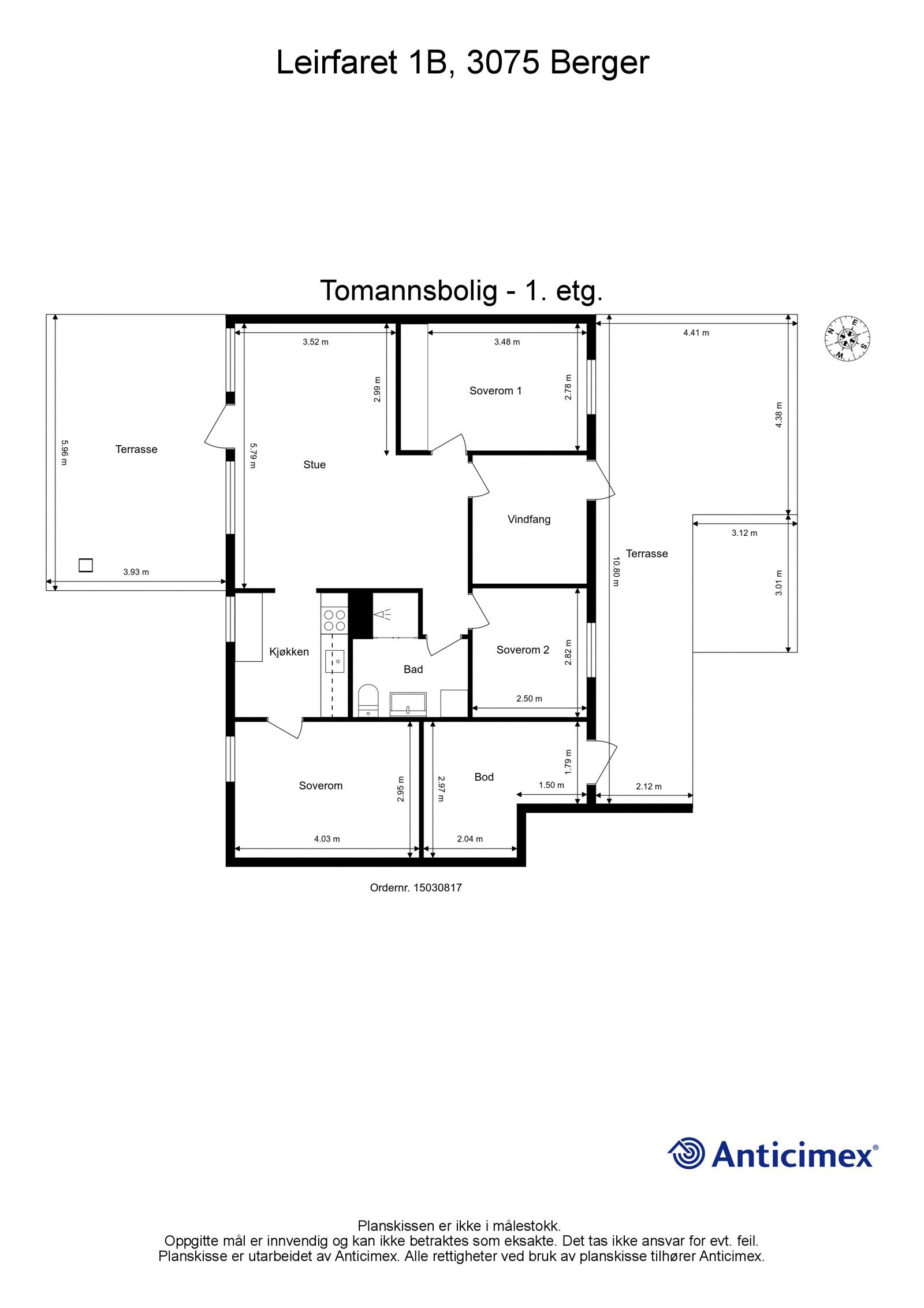 Plantegning. Galleribilde