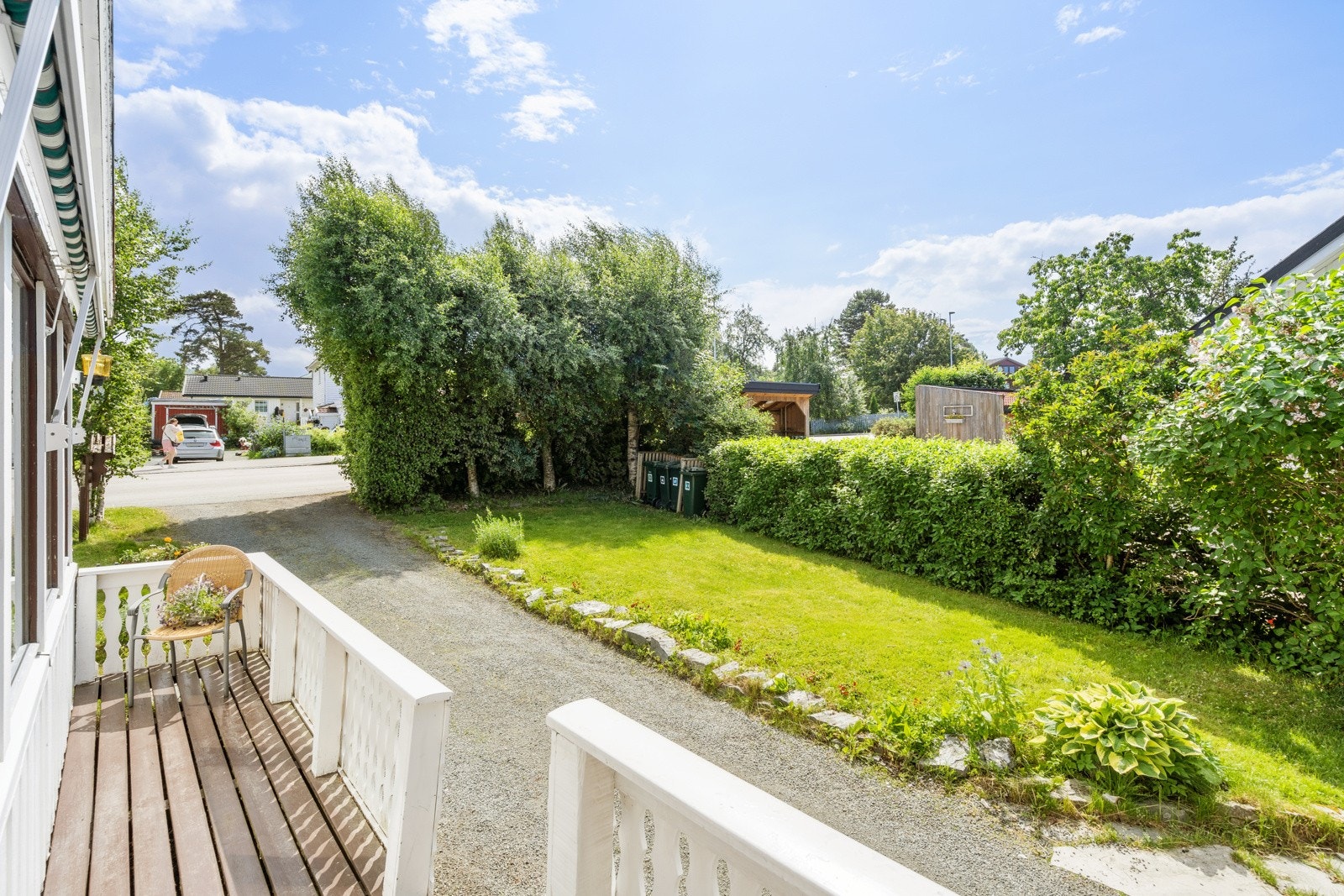 Utsyn fra inngangspartiet. Galleribilde