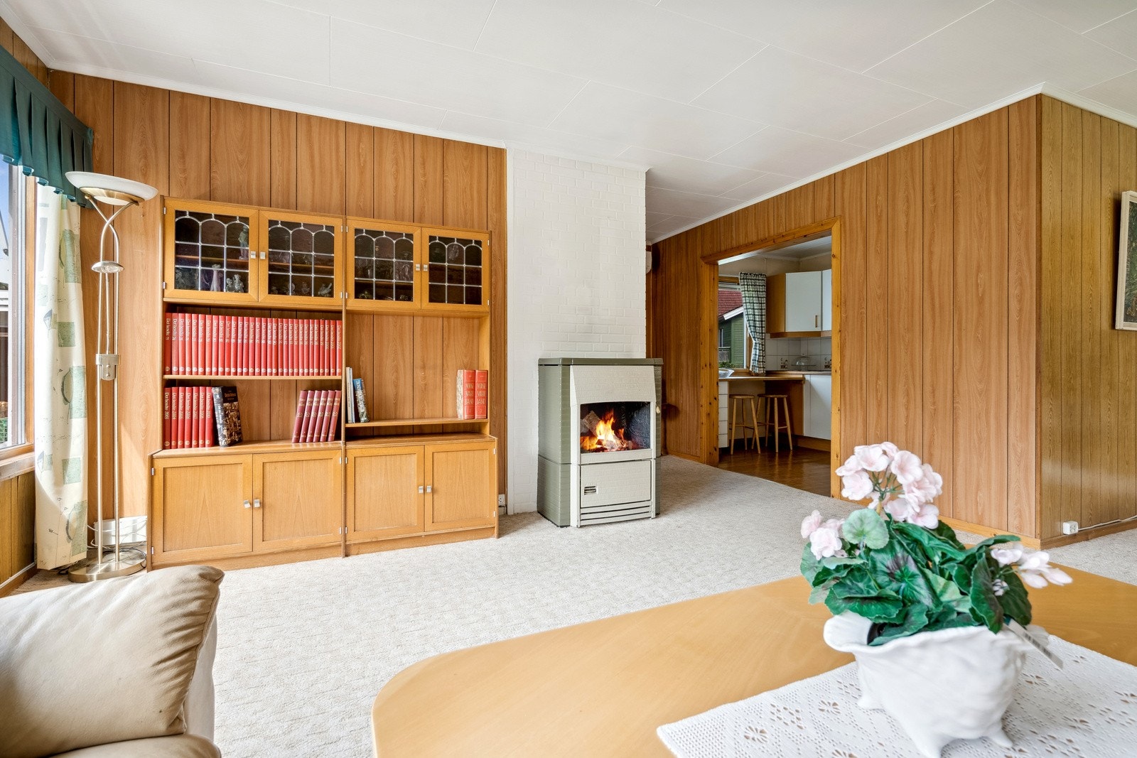 Hovedetasjen er på 81 kvadratmeter. Galleribilde