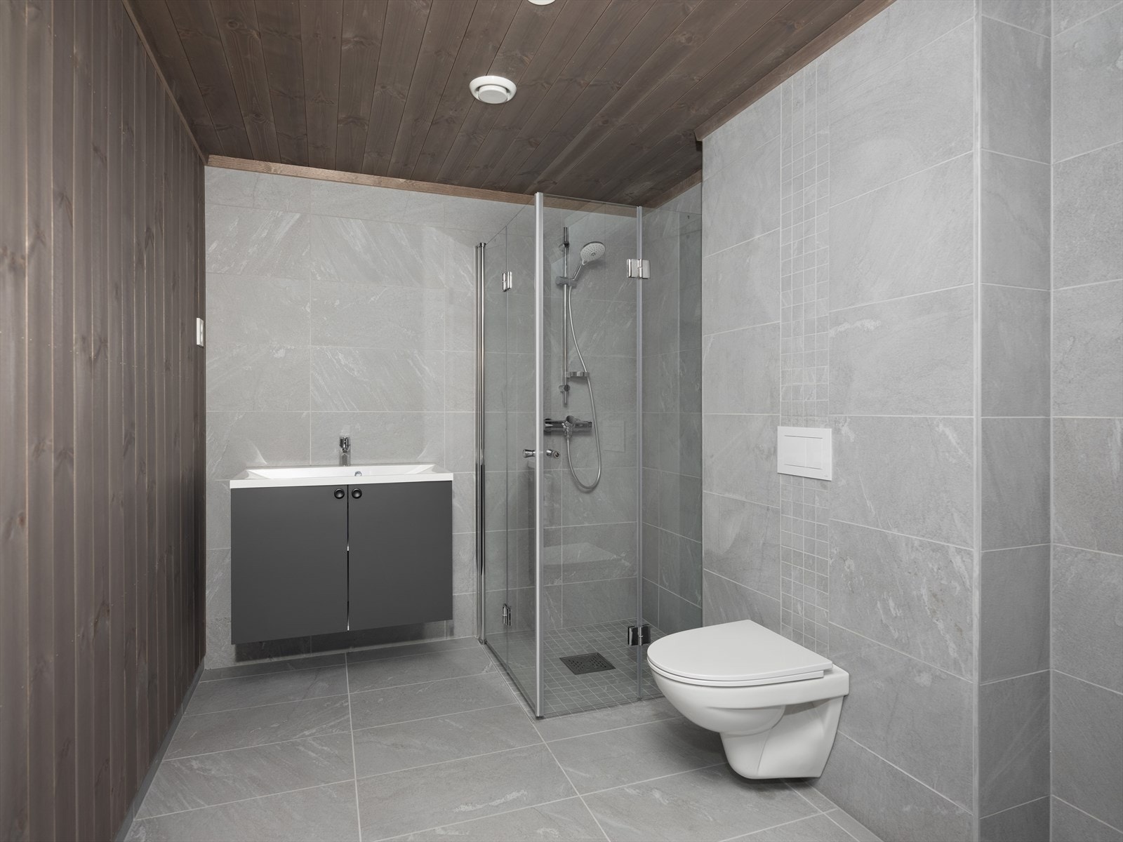Leiligheten har 2 bad/wc Galleribilde