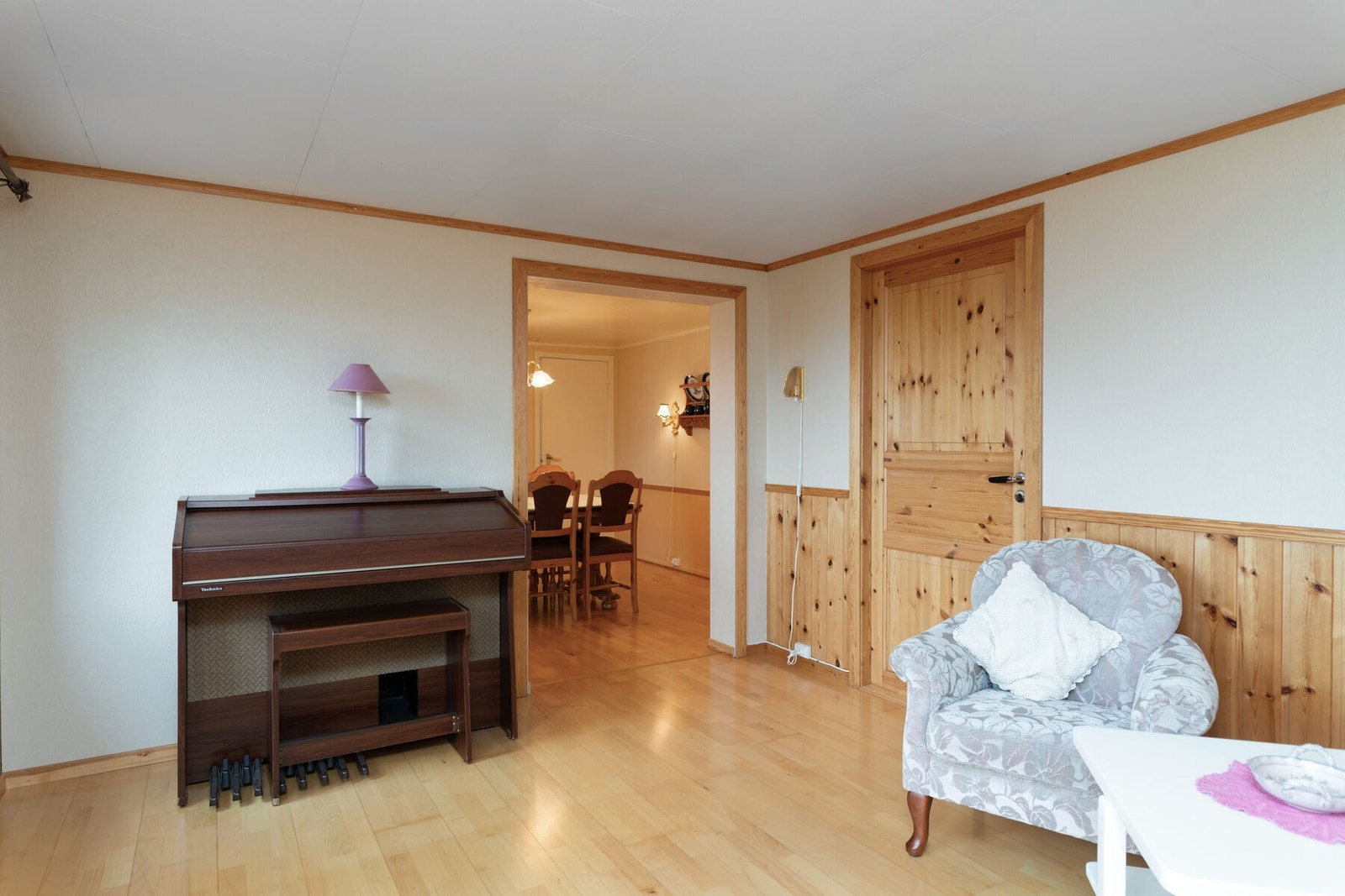 I tilbygget er det også et soverom. Galleribilde