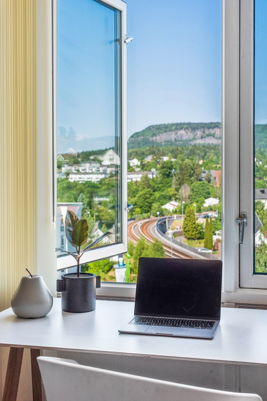 Flott å sitte å jobbe her! Galleribilde