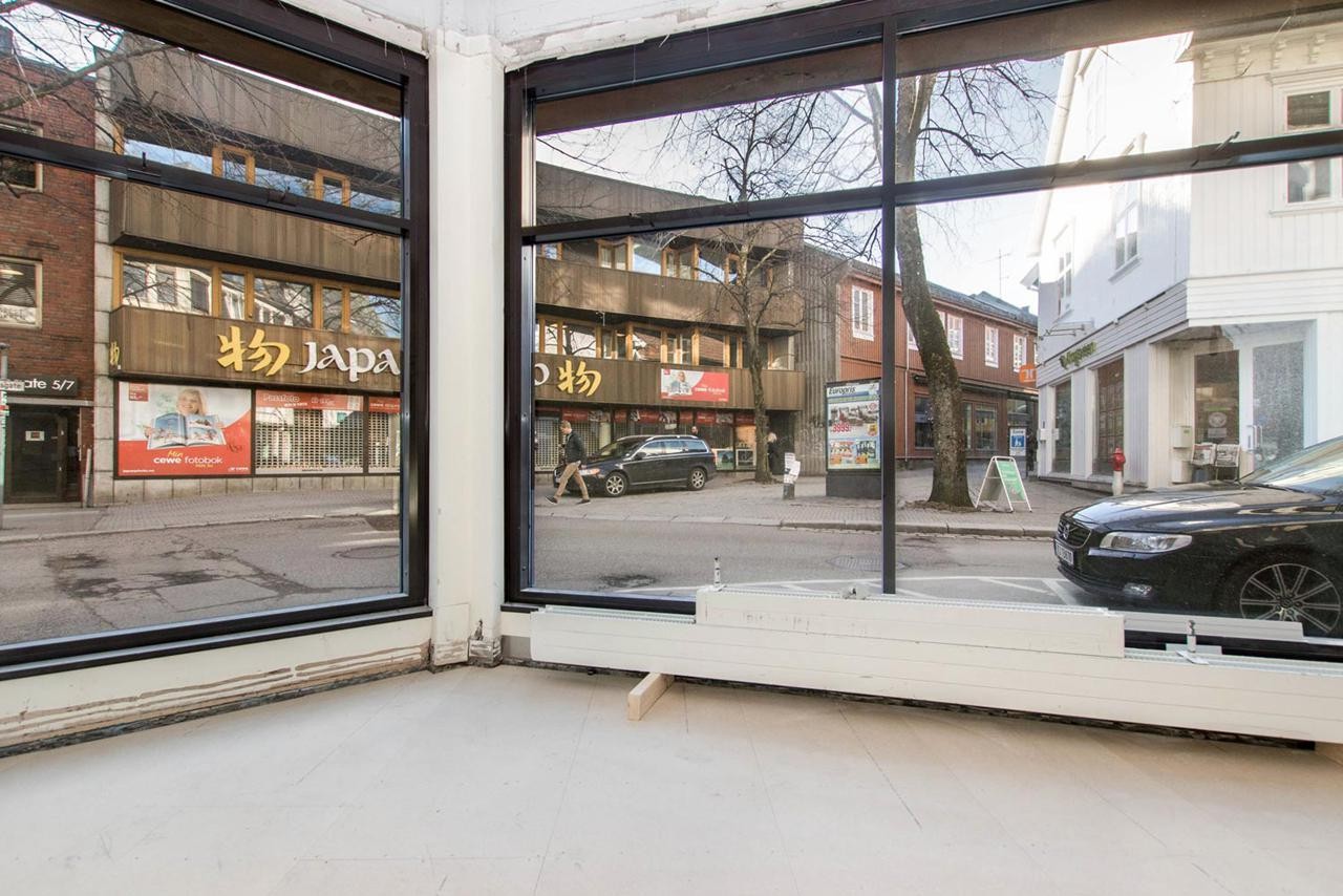 Store vinduer - gir flotte profileringsmuligheter Galleribilde