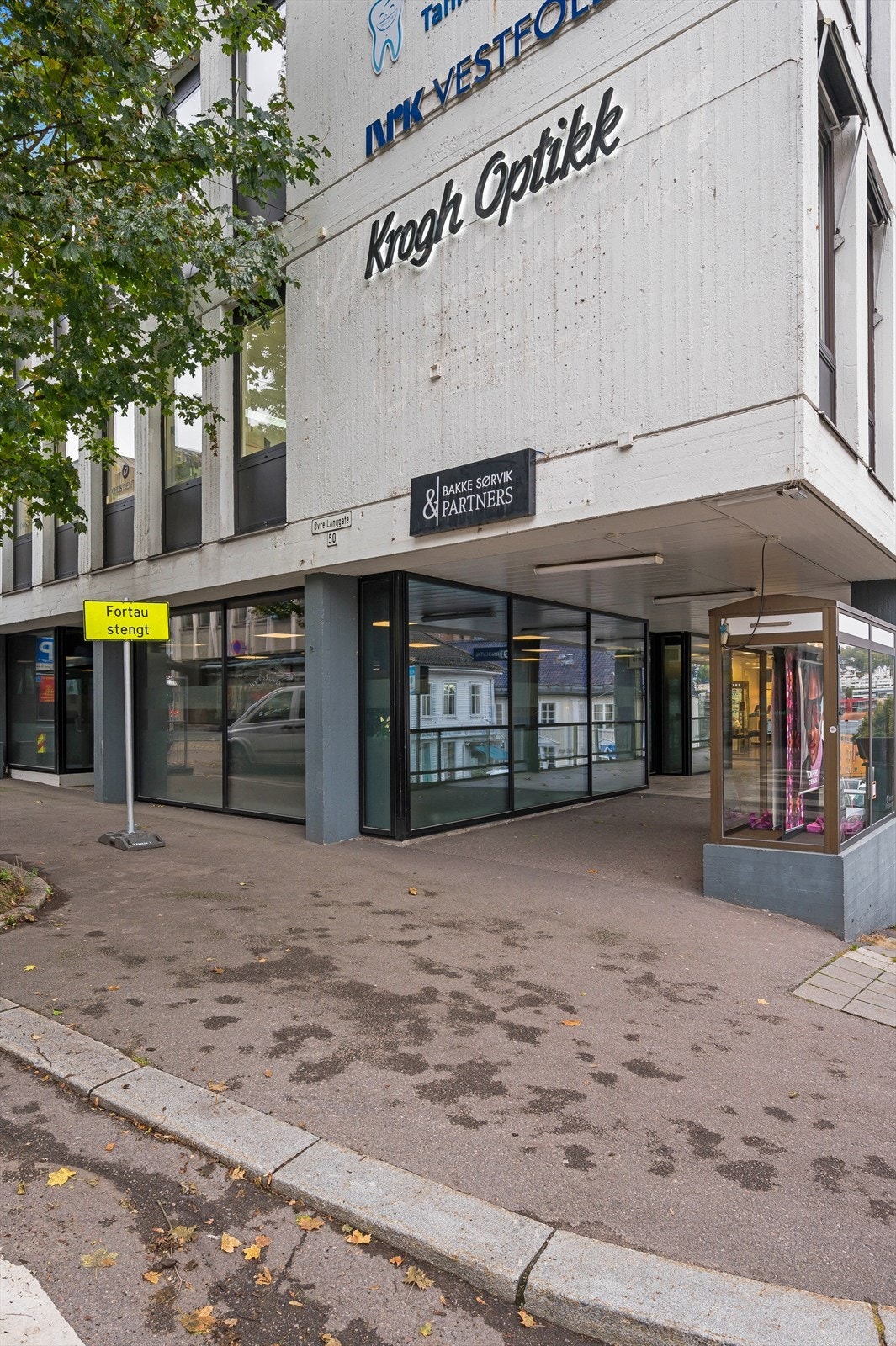 Fasade ledig lokale Galleribilde