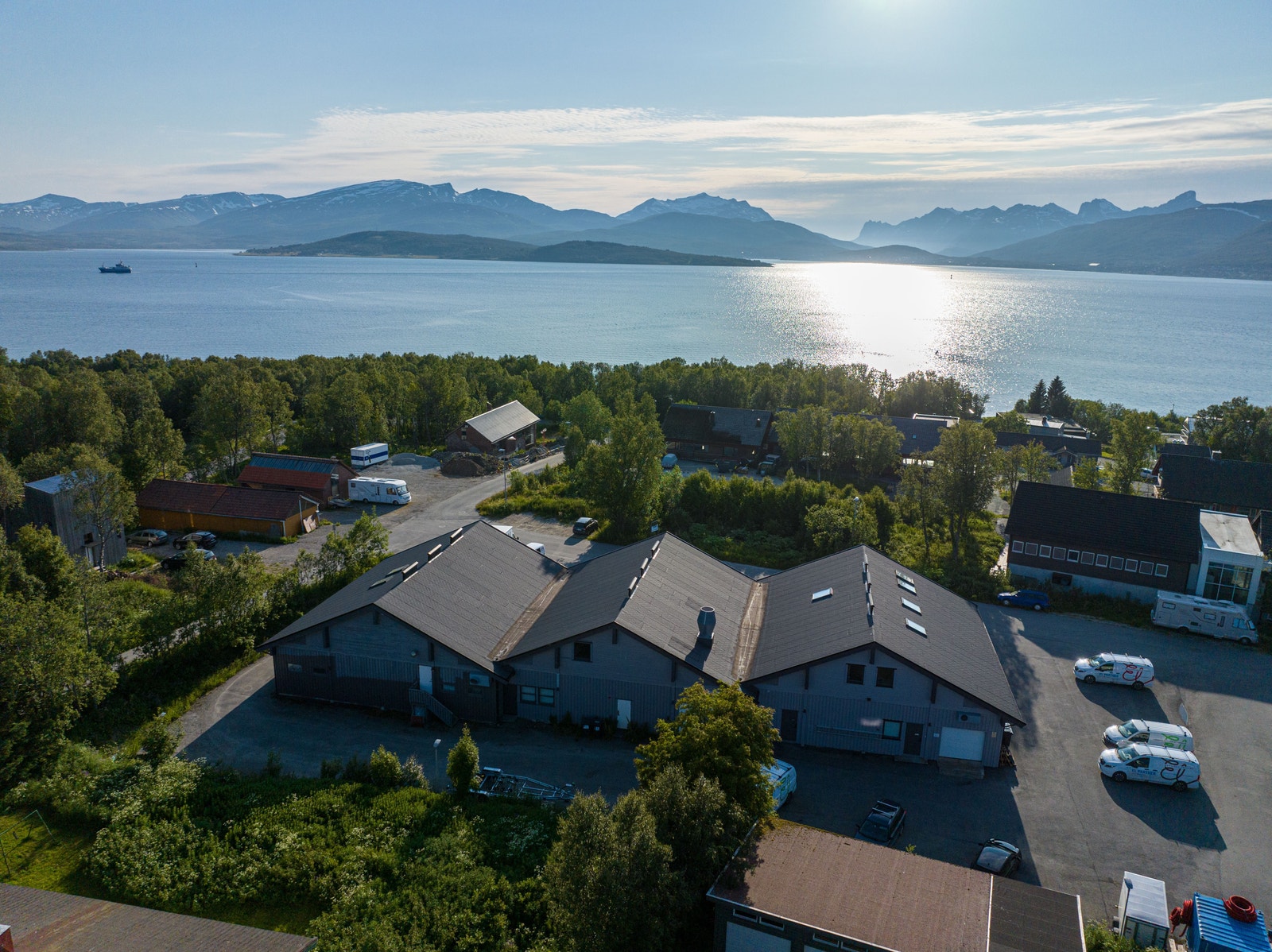 Nydelig utsikt mot Kvaløya Galleribilde