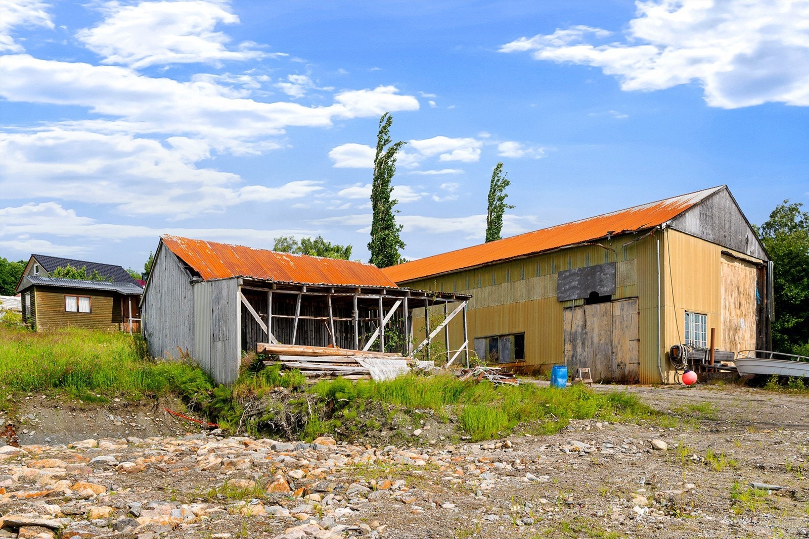 Skur og båthall Galleribilde