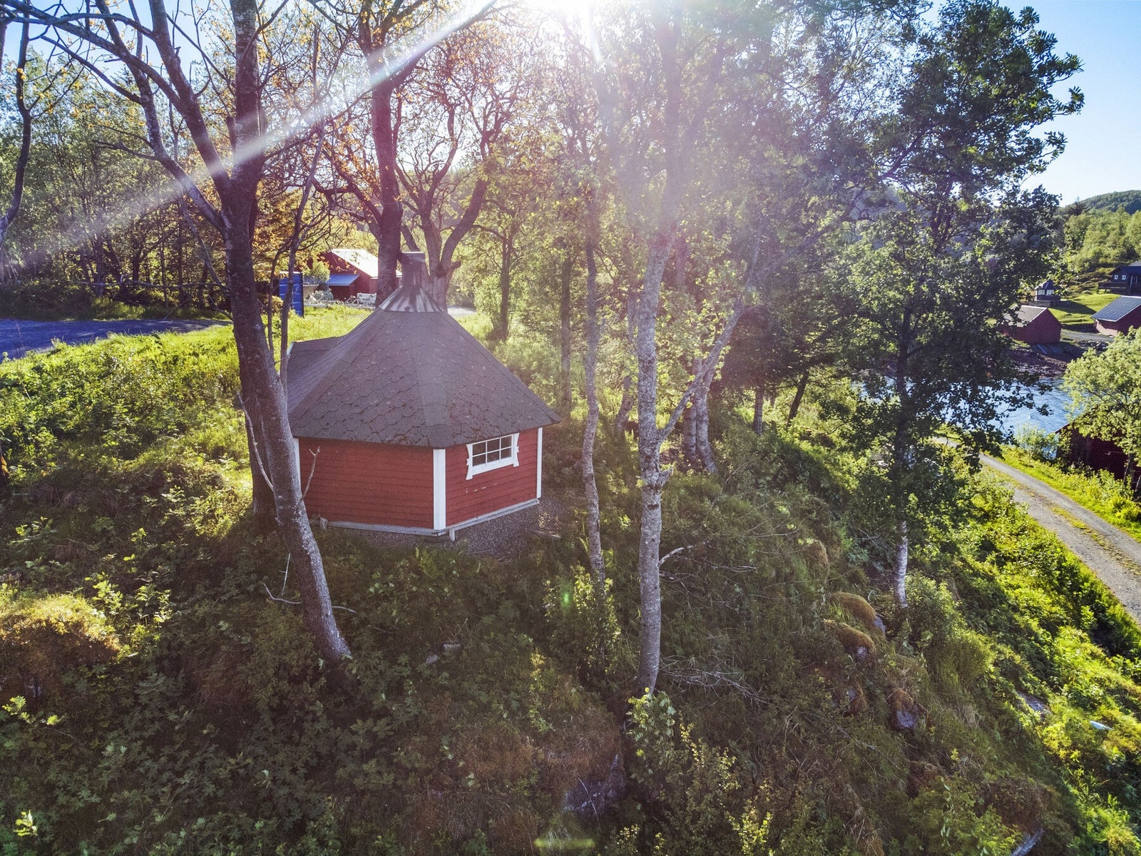 Grillhus Galleribilde