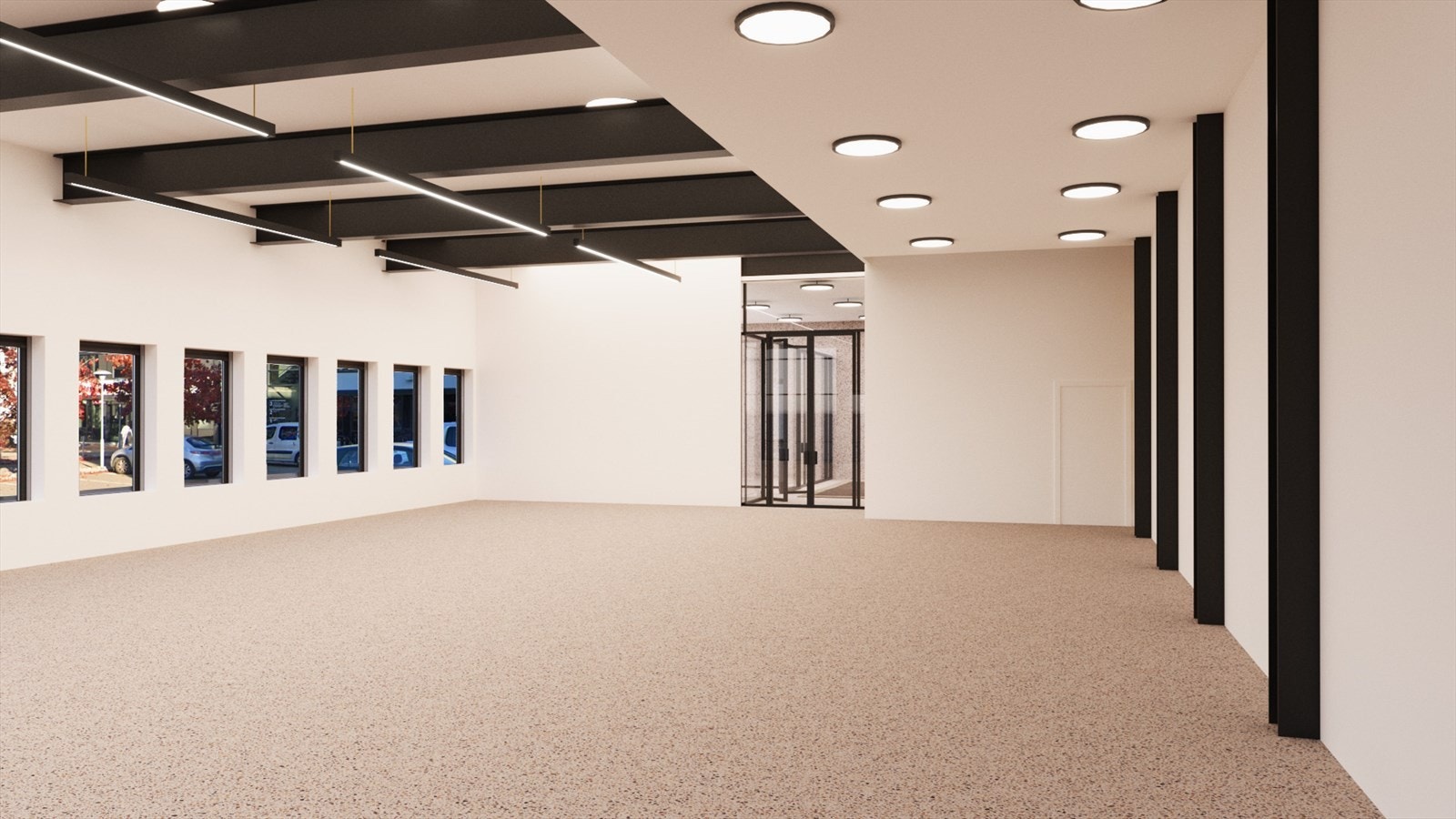Illustrasjon oppusset lokale Galleribilde