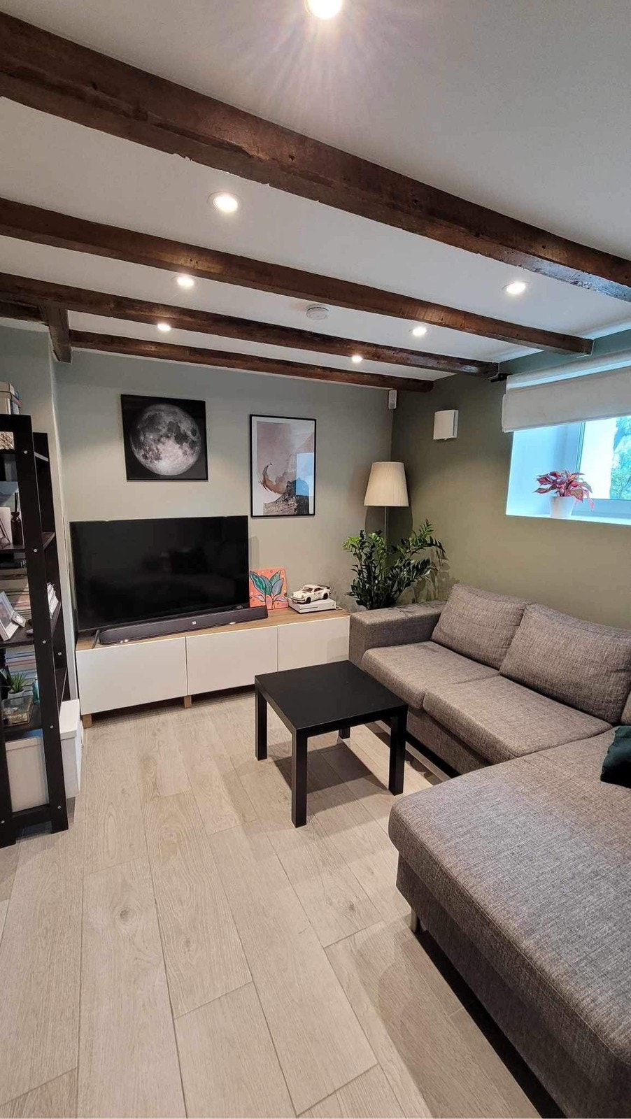 Stuen (eller møblert med sovesofa og tv benk) Galleribilde