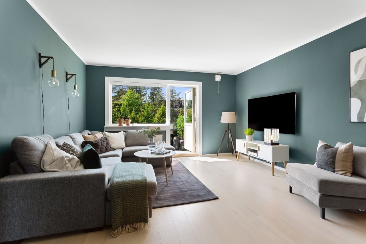 Leiligheten leies ut umøblert - leiligheten blir malt i nye og friske farger i uke 50 Galleribilde