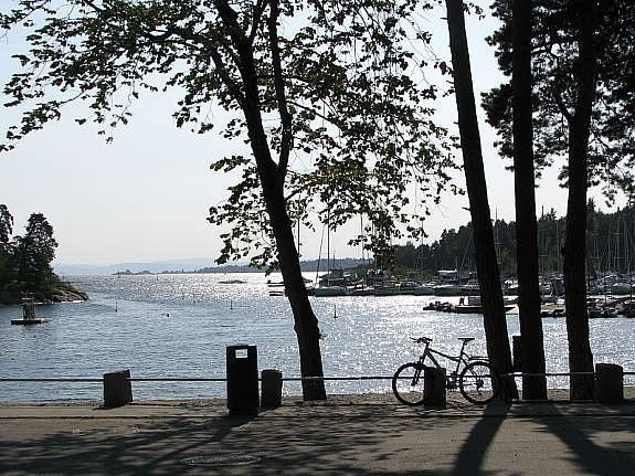 Gangavstand til Bygdøy sjøbad Galleribilde