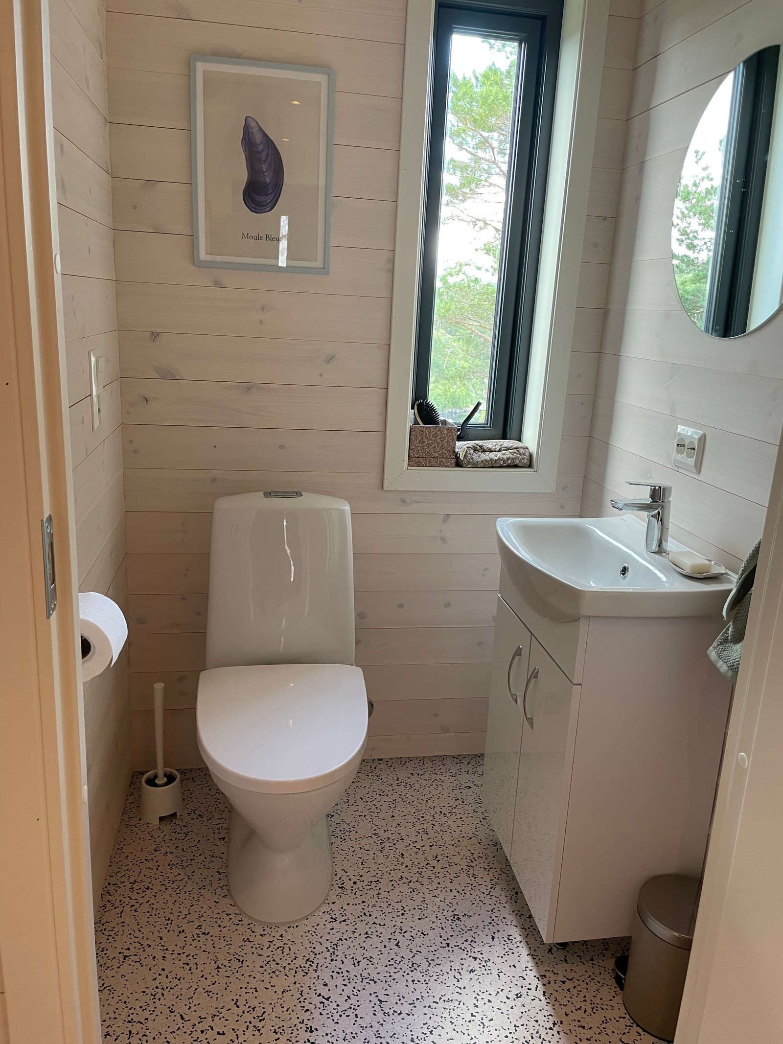 WC hytte Galleribilde