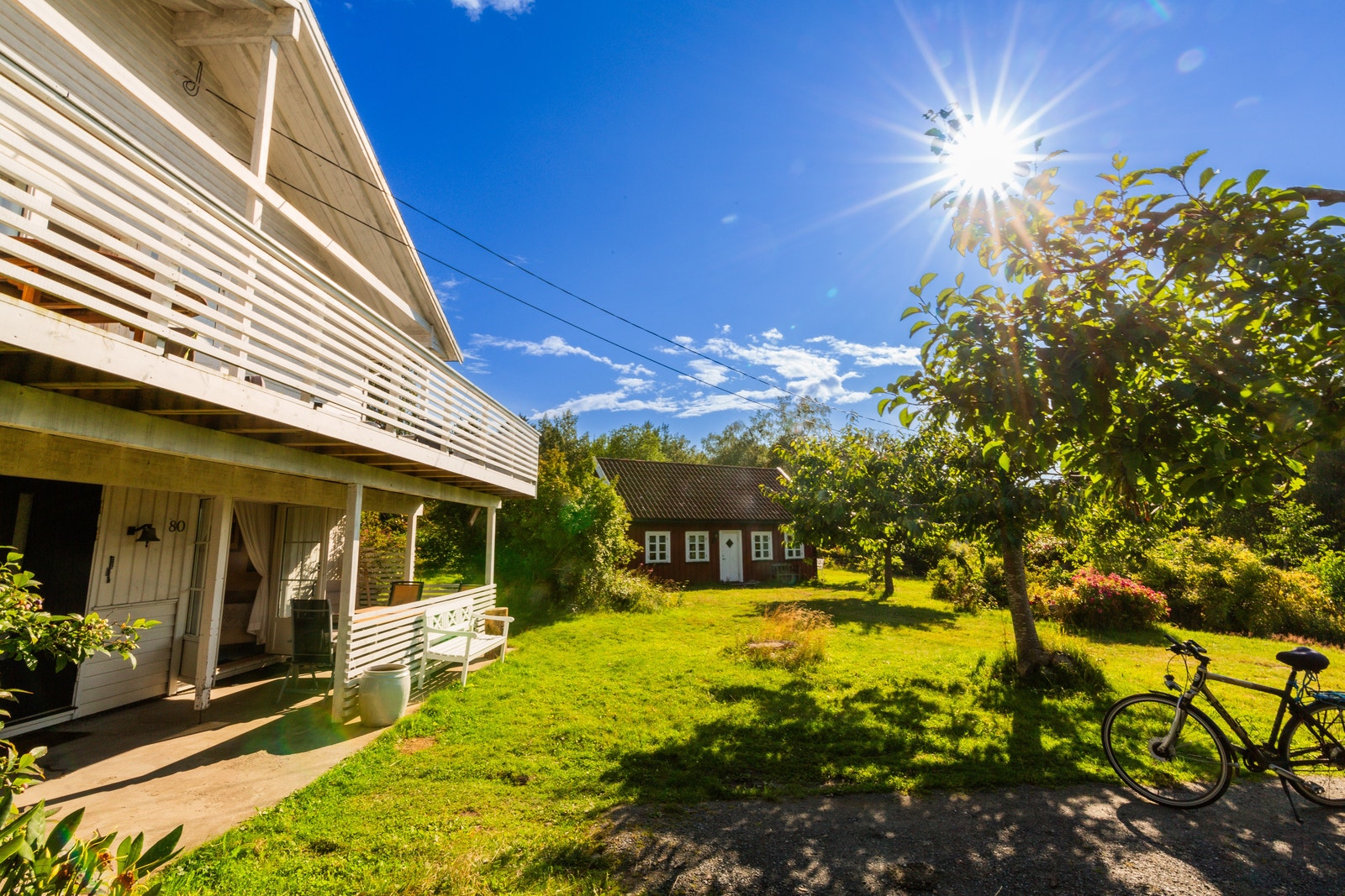 Hovedhuset og Skrivestua Galleribilde