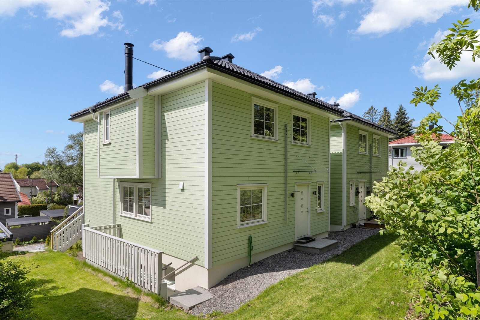 Inngang ned trappen Galleribilde