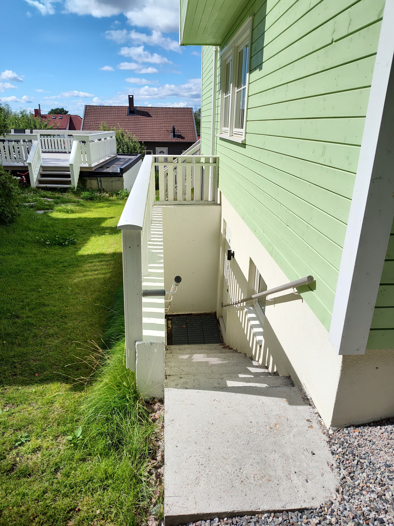 Inngang ned trappen Galleribilde