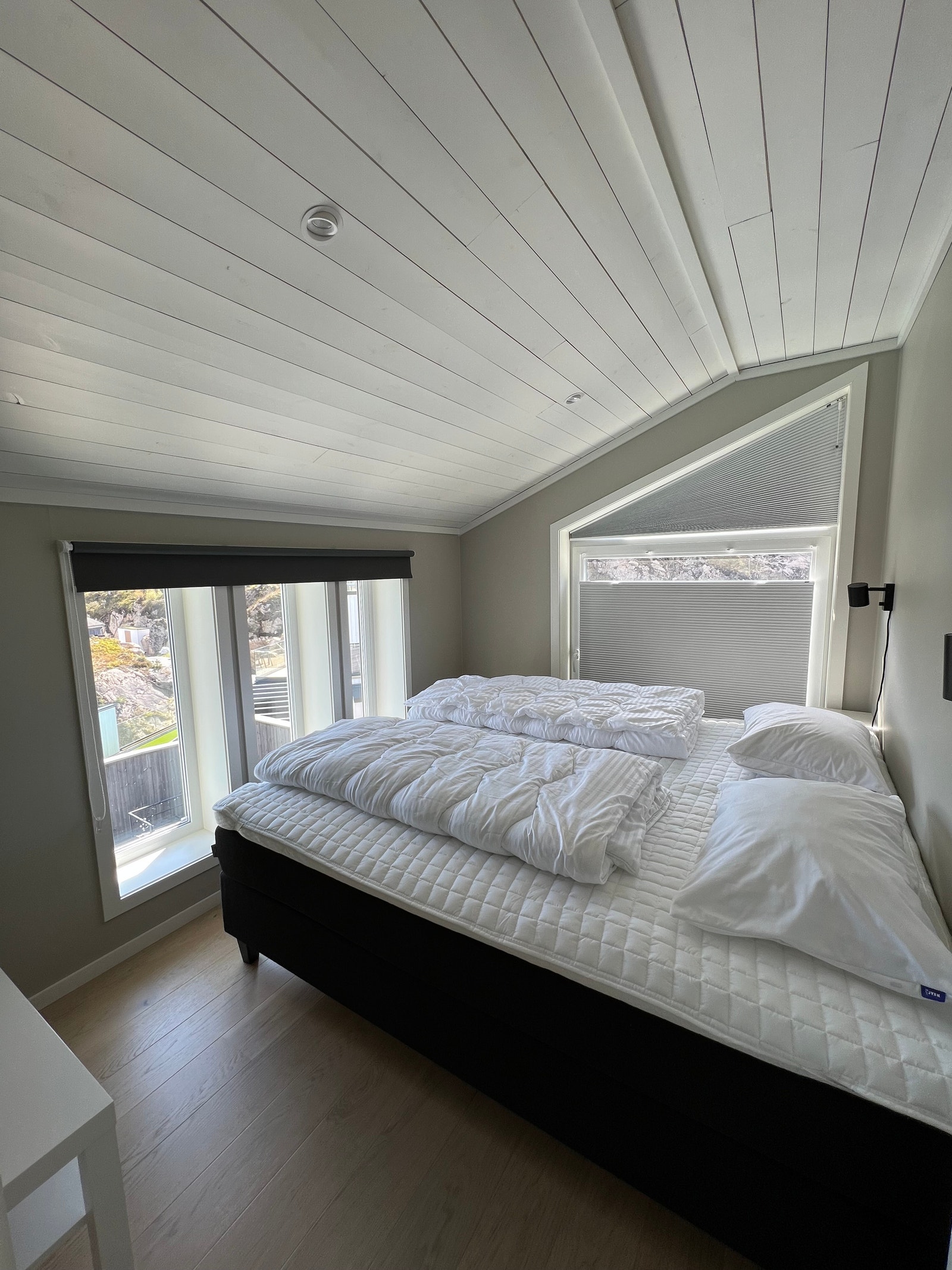 Soverom med havutsikt Dobbelseng 180x200, King Size Galleribilde