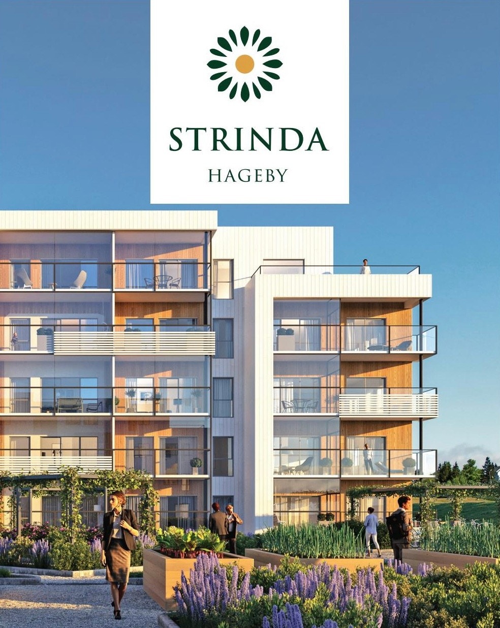 Populære nybyggprosjektet Strinda Hageby fra 2021 Galleribilde
