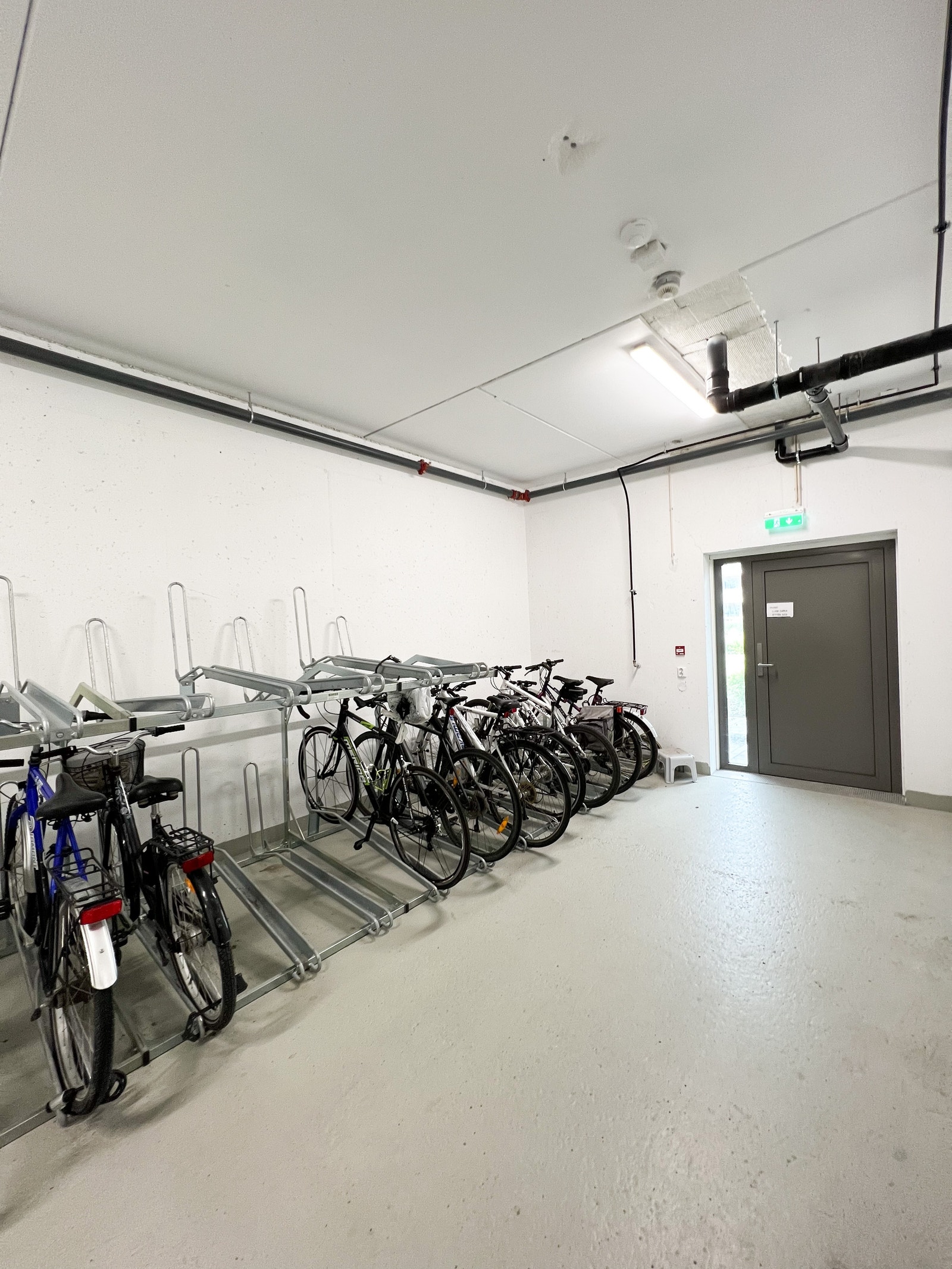 Sykkelparkering Galleribilde