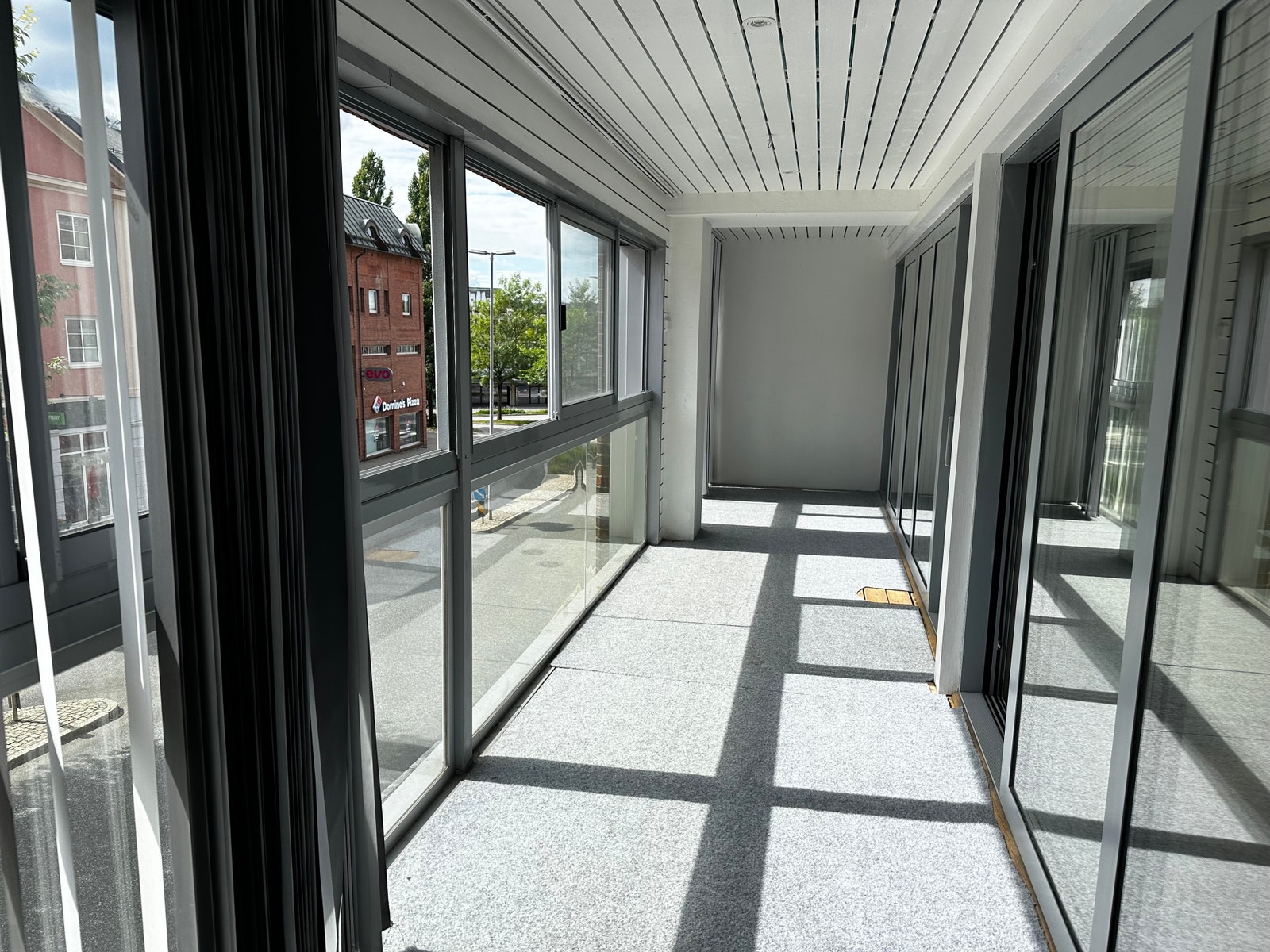 Balkongen kan også fungere som et ekstra rom Galleribilde