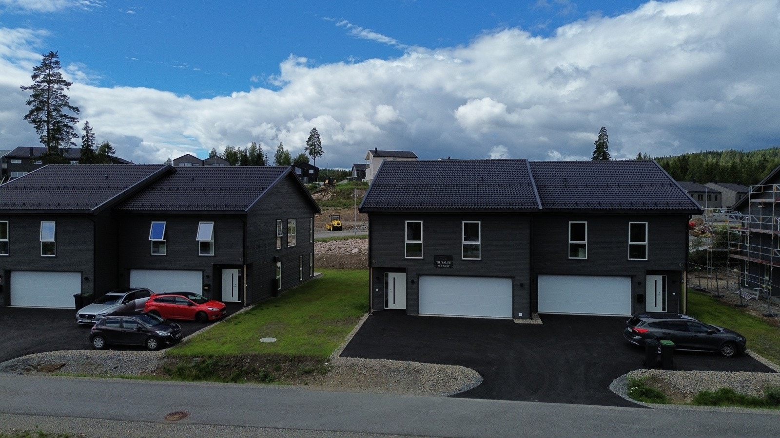 Fasade på hus 2 og 4 Galleribilde