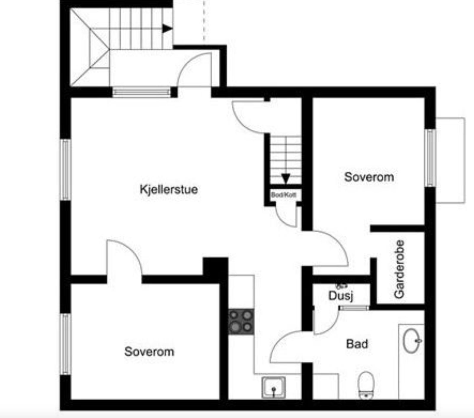 Planløsning Galleribilde