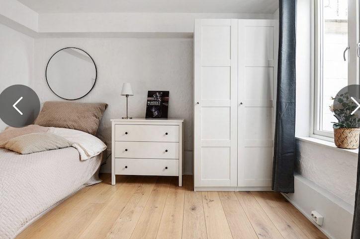 Hyggelig soverom nr 2 med god plass til garderobe og kommode, etc Galleribilde