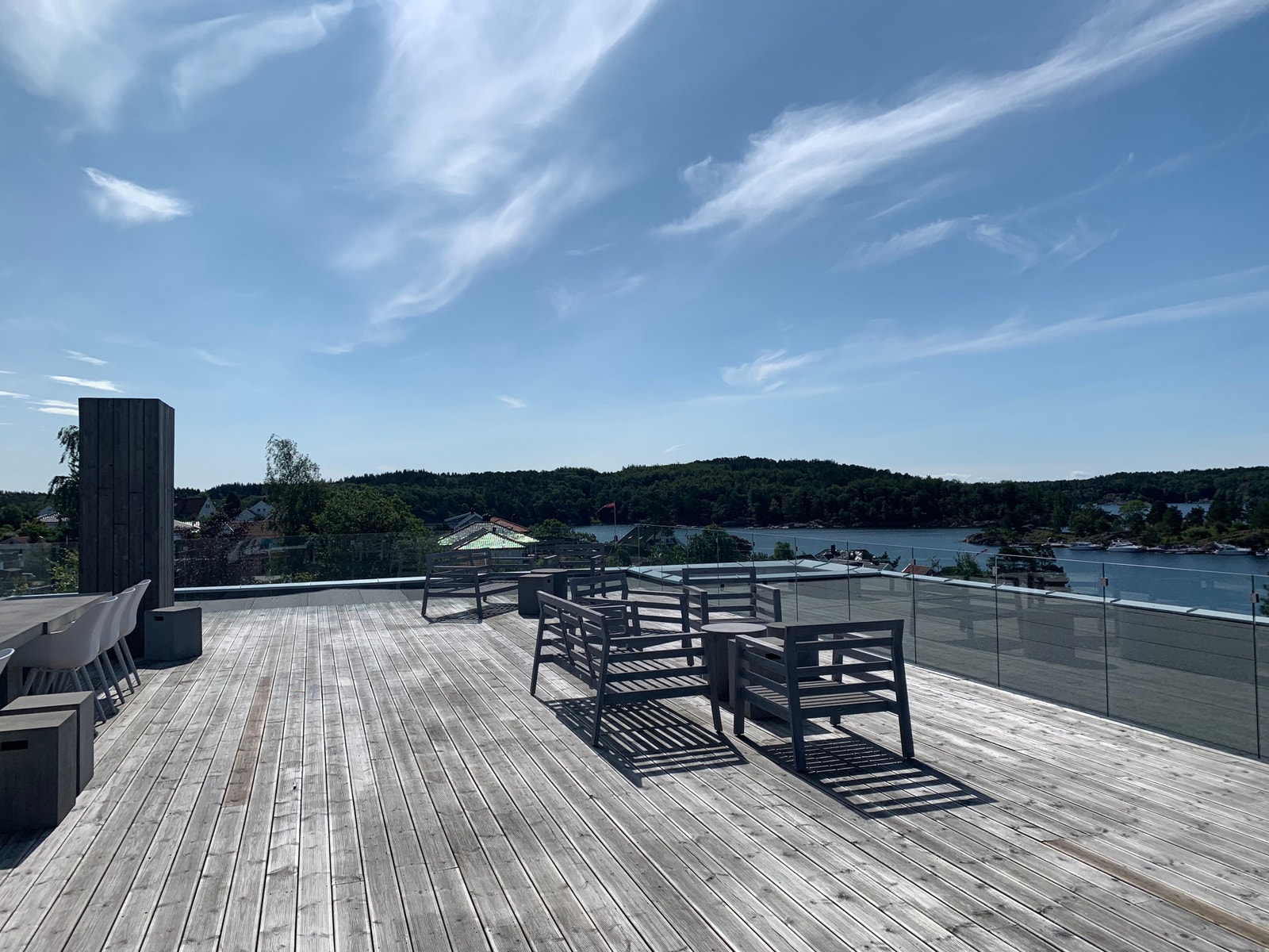 Fra felles takterrasse Galleribilde