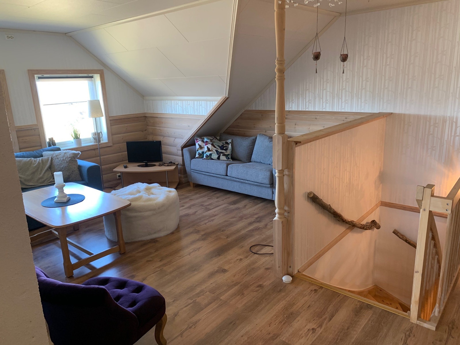 Loftstue Galleribilde