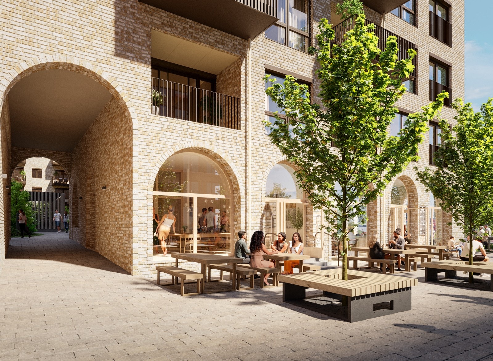 Nansenløkka Kvartal 4 er et samarbeidsprosjekt mellom Skanska og OBOS Galleribilde