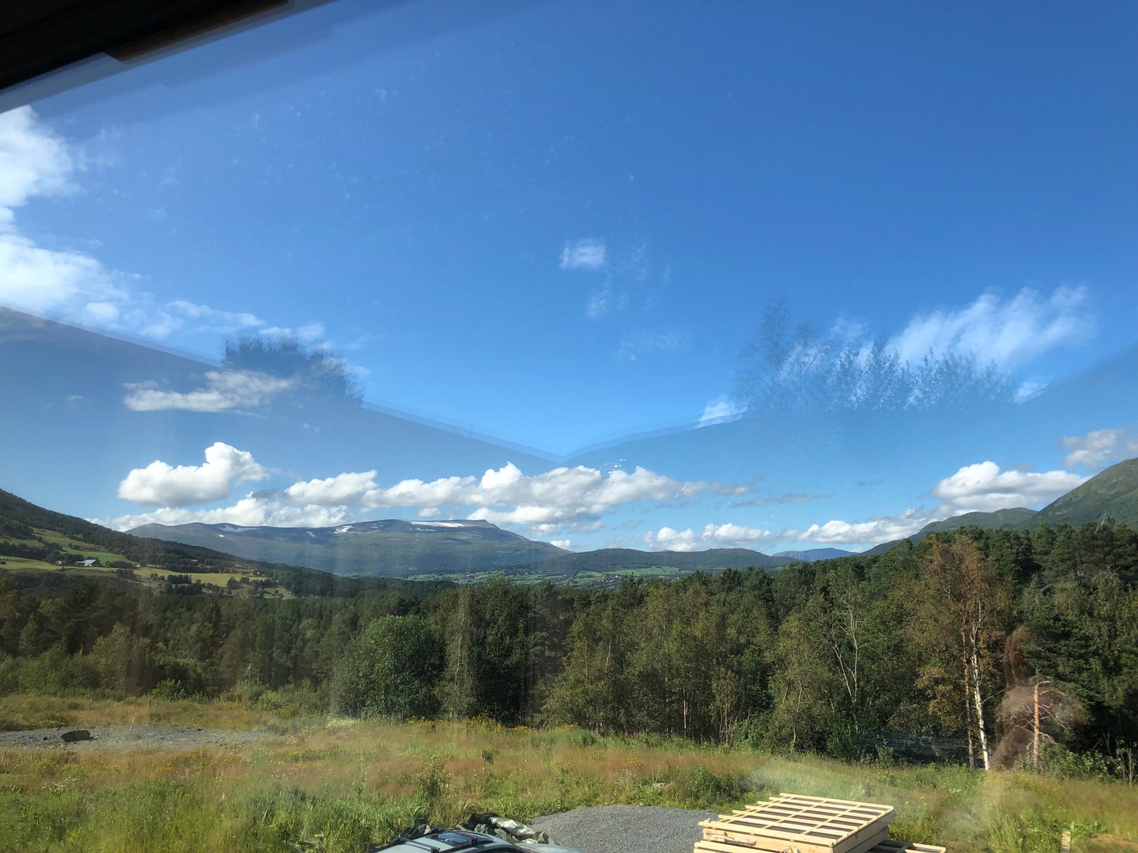 Utsikt fra stue Galleribilde