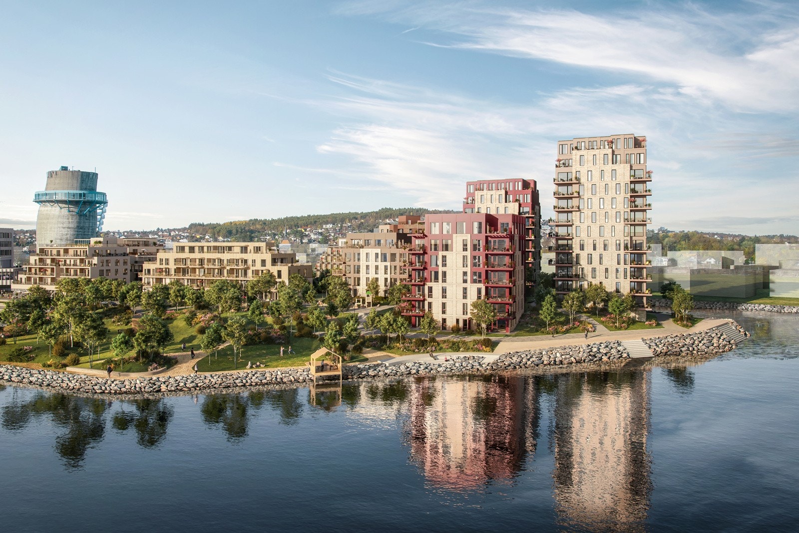 Odden fra sjøsiden Galleribilde