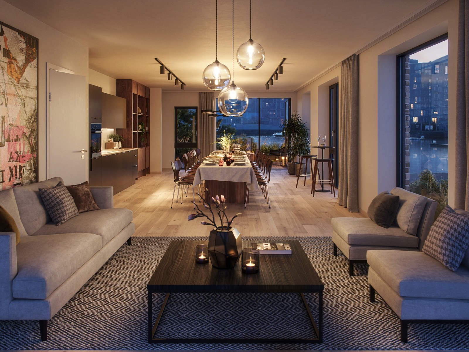 Fellesrom i bygg A Galleribilde