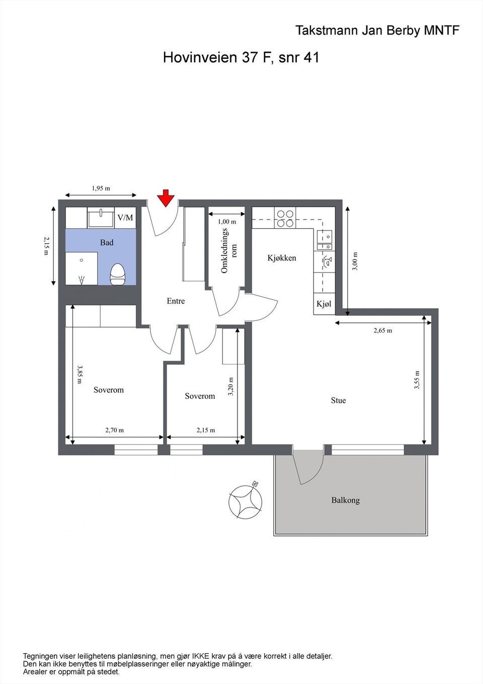 Plantegning Galleribilde