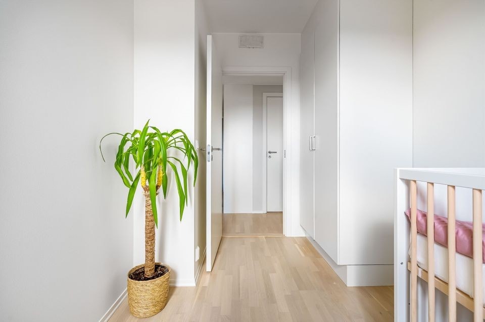 Skapet er blitt flyttet til innvendig bod. Galleribilde