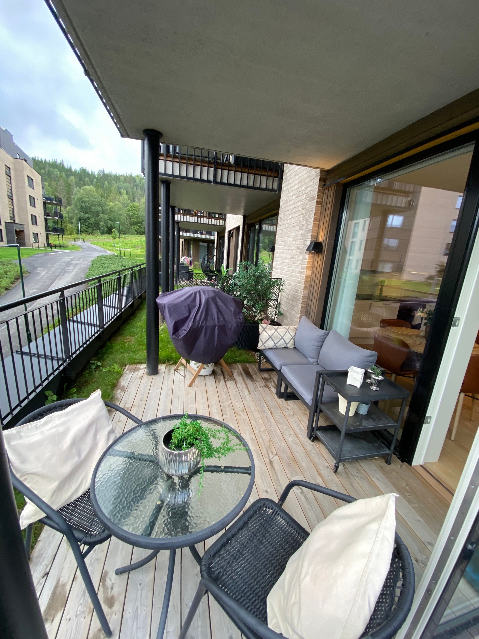 7,2m2 balkong Galleribilde