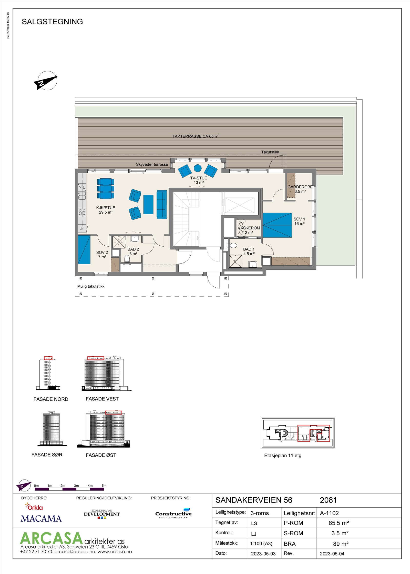 Planløsning. Galleribilde