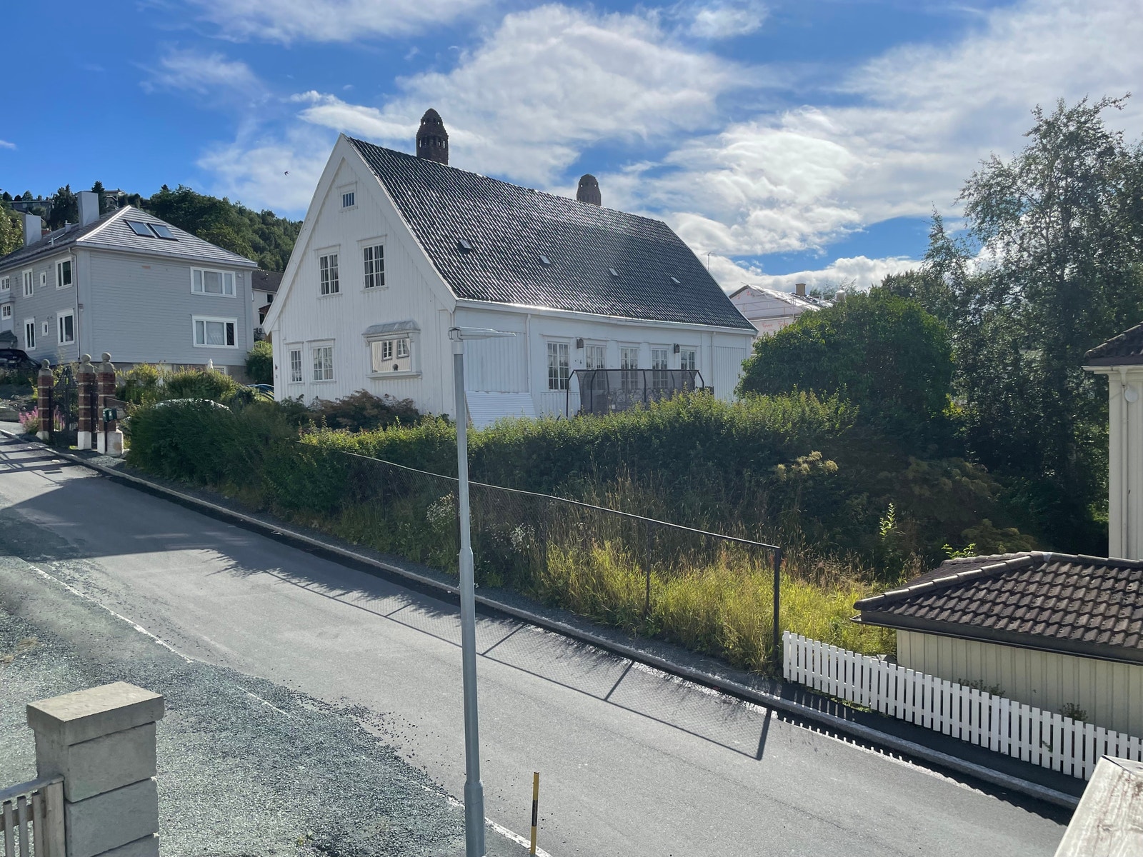 Utsikt fra balkong Galleribilde