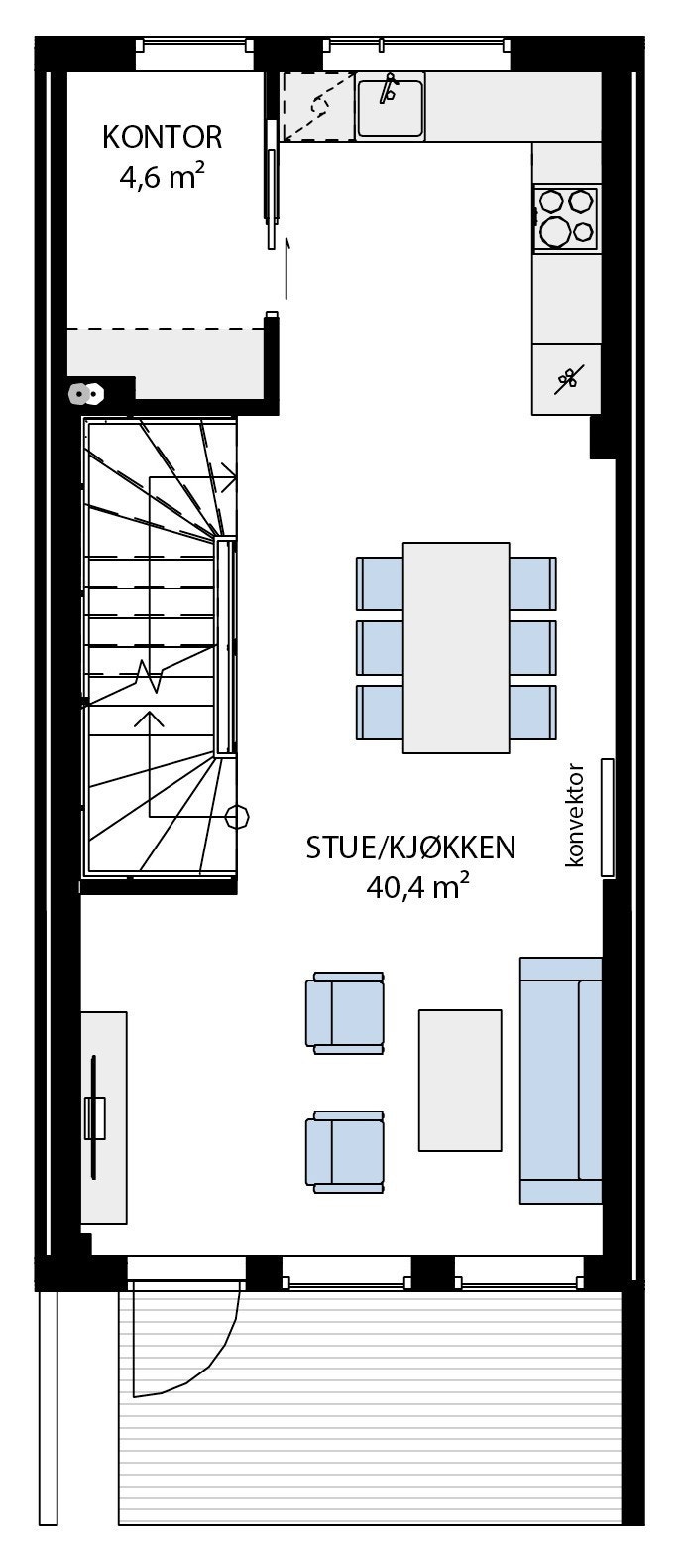 1. etg. Galleribilde
