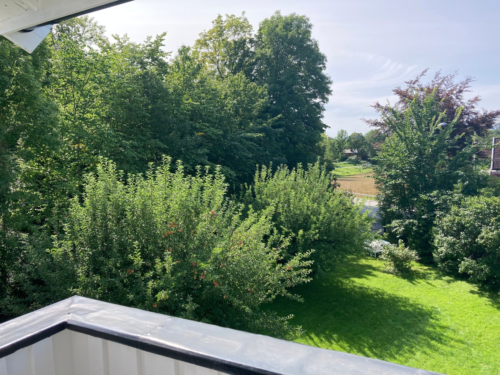 Utsyn fra balkongen Galleribilde